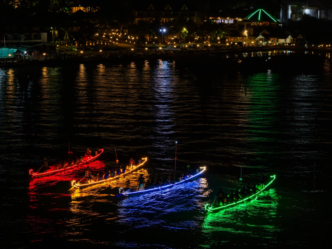 Bohol Hosts First International Glow-in-the-Dark Dragon Boat Race Tonight Bohol glow in the dark dragon boat race