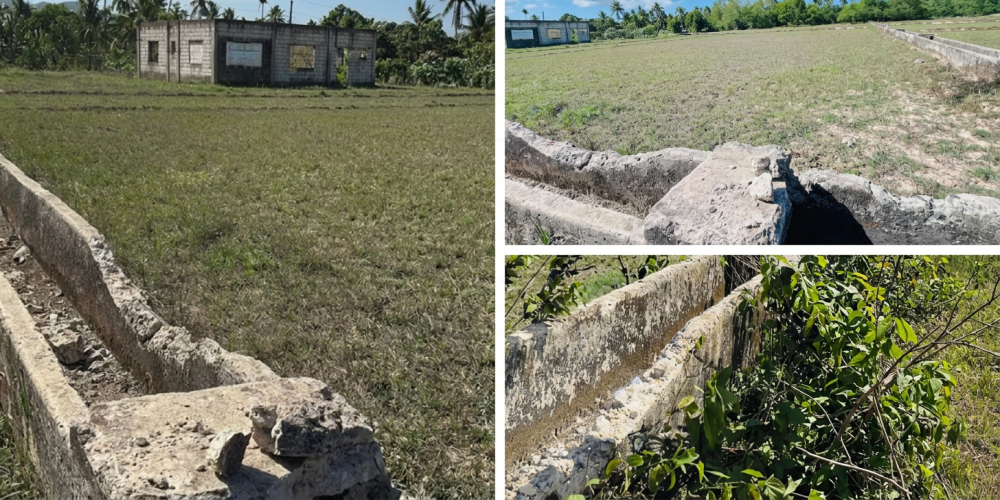 Viral Crumbling Canals in Mabini Part of Older 2011 Irrigation Structures Viral crumbling canals in Mabini built as part of an older 2011 irrigation facility